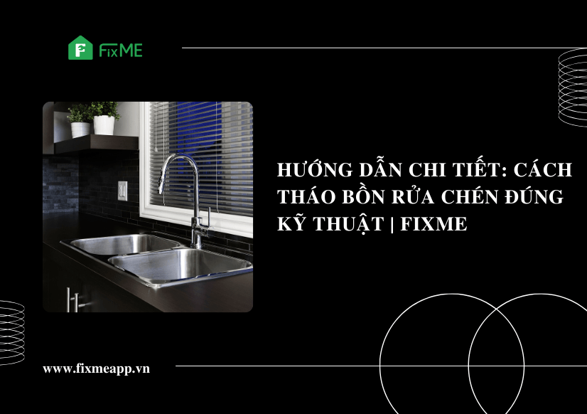 cach thao bon rua chen 1